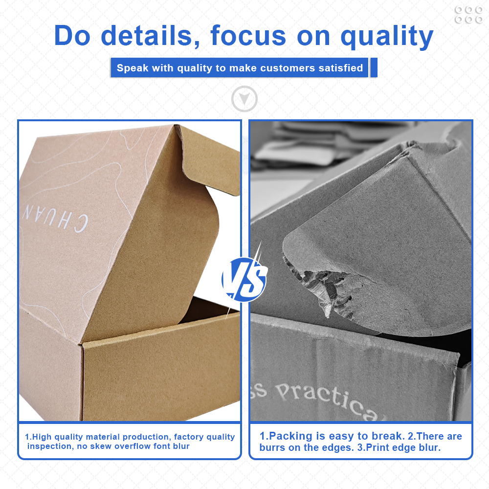 Corrugated Personalized Small Black Pink Mailer Mailing Gift Custom Boxes Shipping Box For Small Business Shipping
