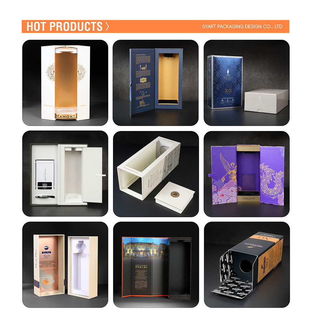 Customized High Quality Pearl Foil Printed Gift Box