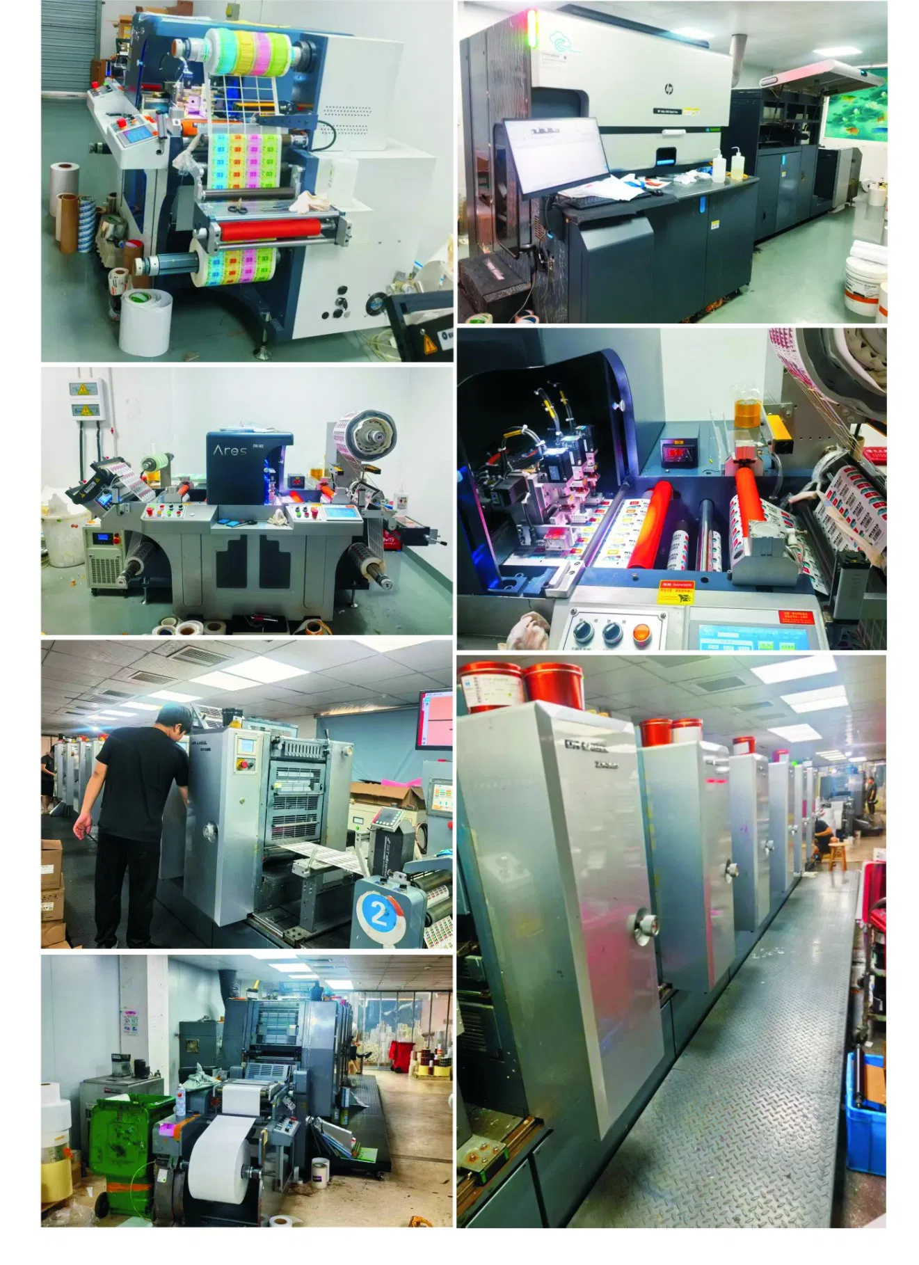 Self Adhesive Coated Paper Labels Stickers Waterproof OEM Packaging Stickers Custom Logo Printing Offset Printing / UV Printing