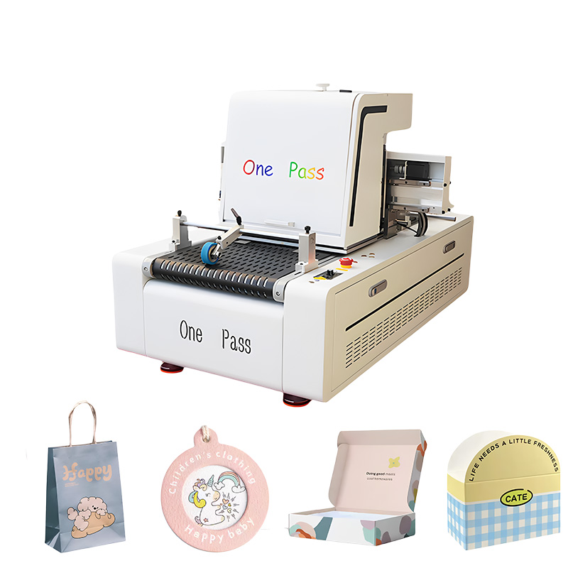 3.One Pass High-speed Digital Printing Machine, High-efficiency Assembly Line Printing For Paper Shells Cardboards &amp; Paper Boxes