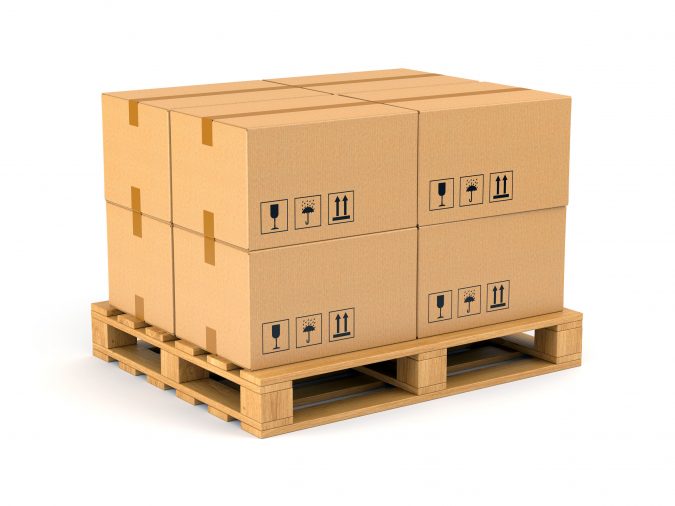 Basic Corrugated Cardboard Shipping Mailing Box With Customized Printed Logo for Packing, Moving and Storage
