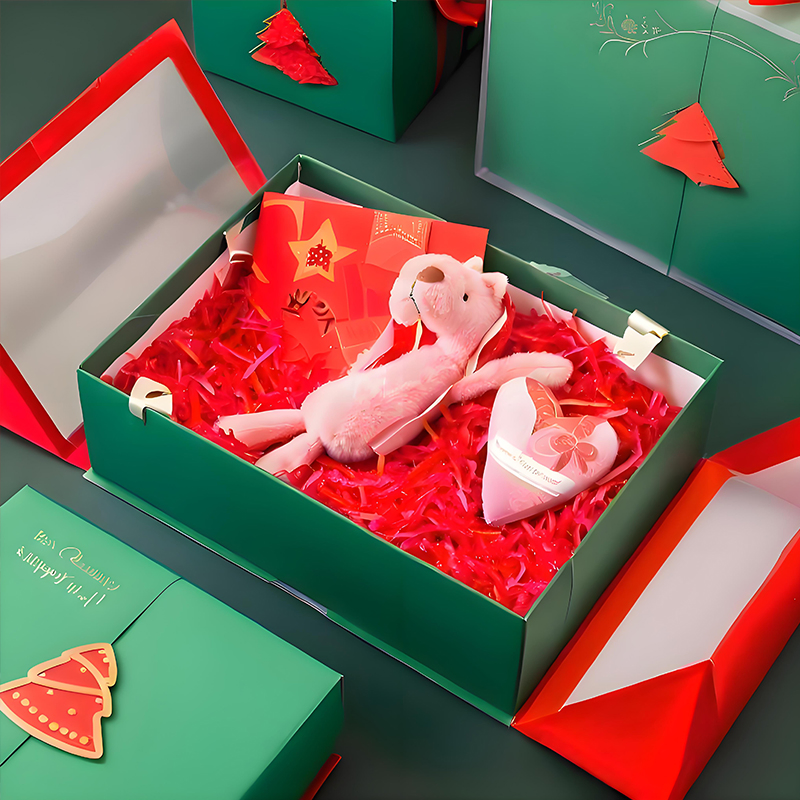 Sustainable Food Packing Boxes Printed Cardboard Christmas Gift &amp; Box Packaging