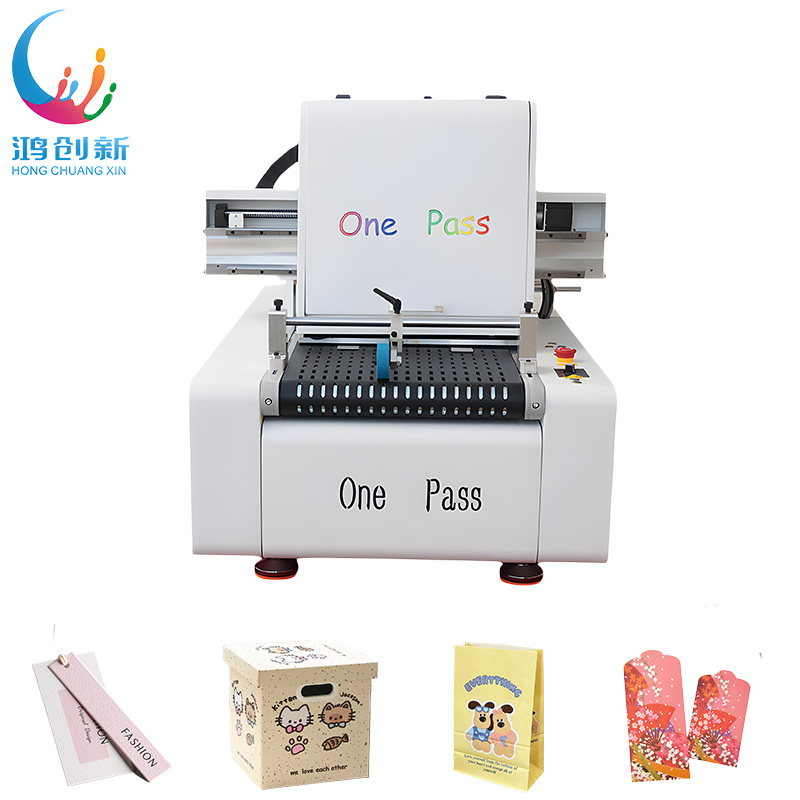 2.Industrial Grade OnePass High-Speed Digital Color Printer, For Packaging &amp; Kraft Paper Bags, Plate-Free