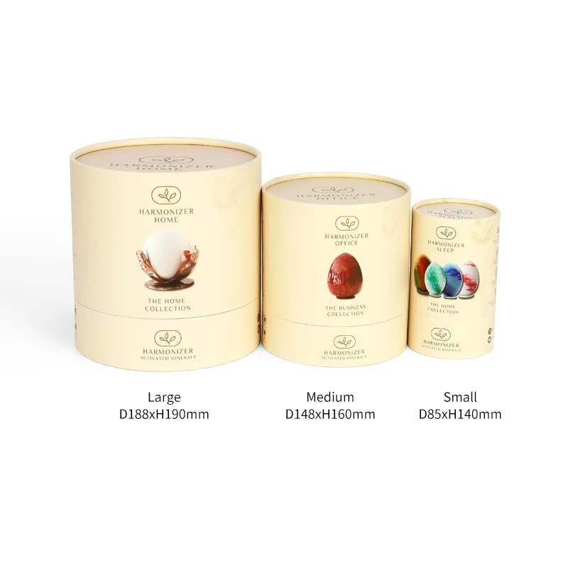 Sustainable Round Cardboard Container Custom Printed Paper Tube for Cosmetic Packaging OEM/ODM Service