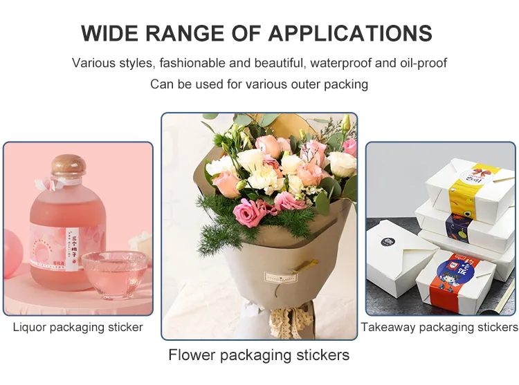 Custom Design Perfume Bottle Cosmetic Packaging Labels Stickers Printing