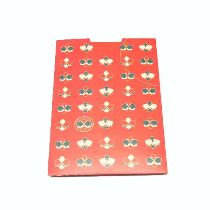 Customized Logo Gold Foil Gift Card Packaging Thank You Card &amp; Paper Envelope Printing