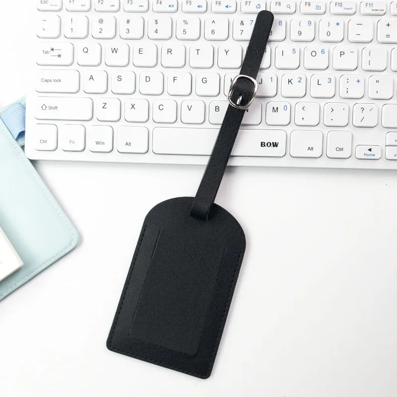 PU Leather Travel Luggage Tag Option 5