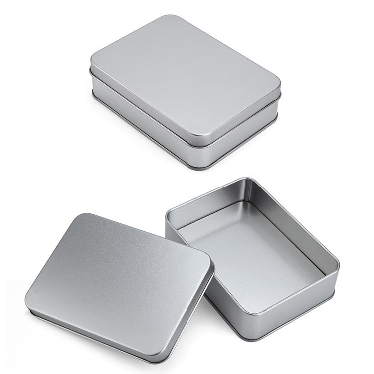 Custom Printed Tin Box Packaging Square Metal Chocolate Tin Box Tea Box Gift Box