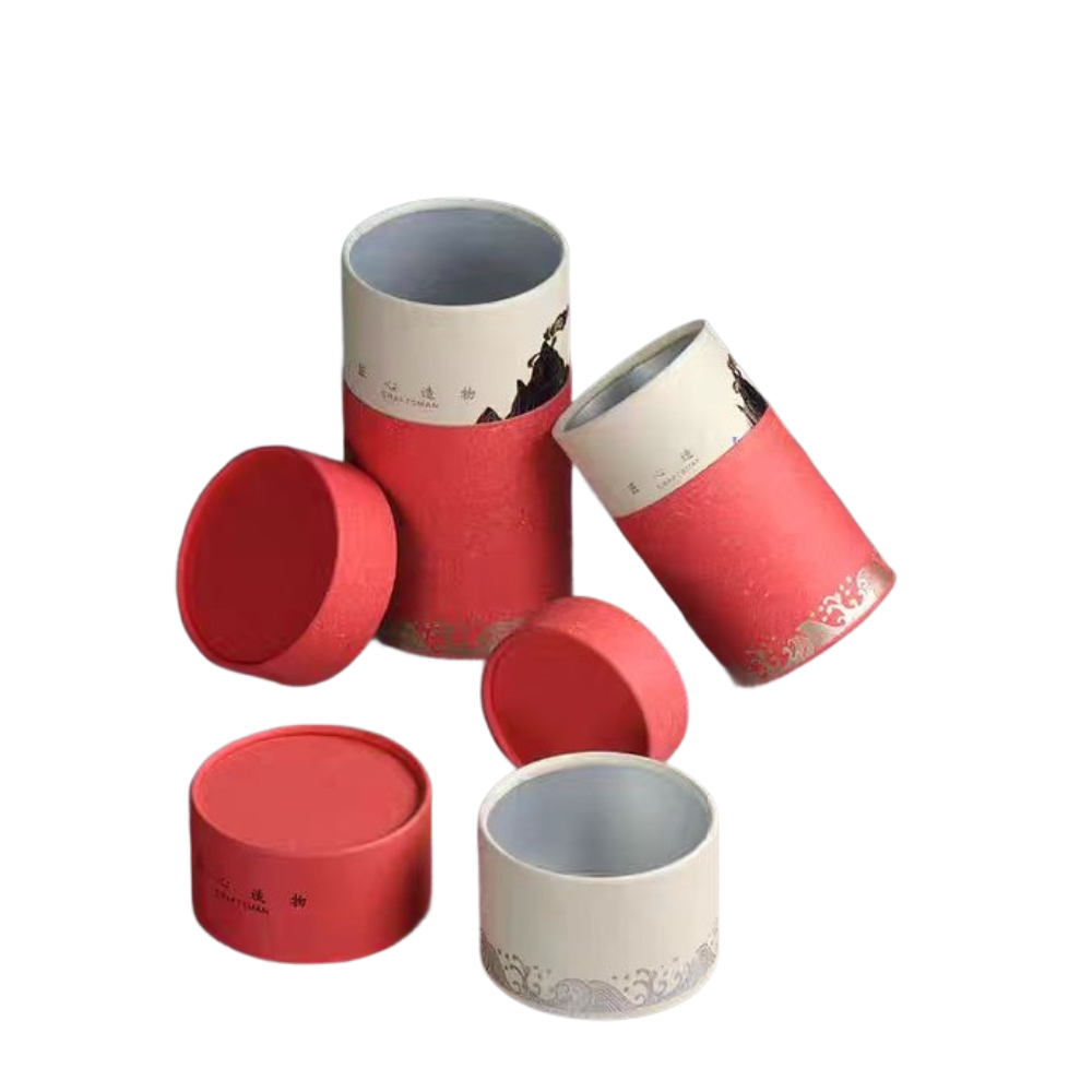 Custom Branding Paper Canister Unique Packaging Solution for Promotional Products-Paper Tube