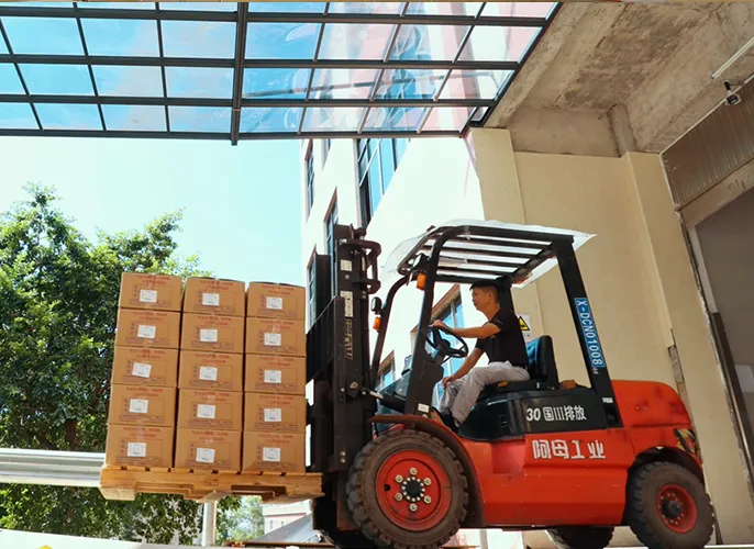 Loading goods