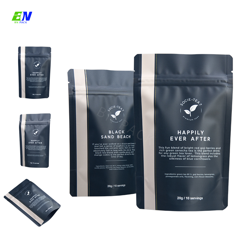 Custom Bags Side Gusset Moisture Proof Coffee Bag Pouch Stand Up Pouch Tea Packaging Bags