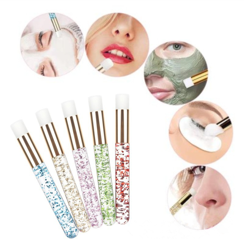 Wholesale Disposable Lip Brush Set 50PCS/Bag Cotton Swab Mascara Wands Lash Lipstick Cleaning Eyelashes Brush Applicators