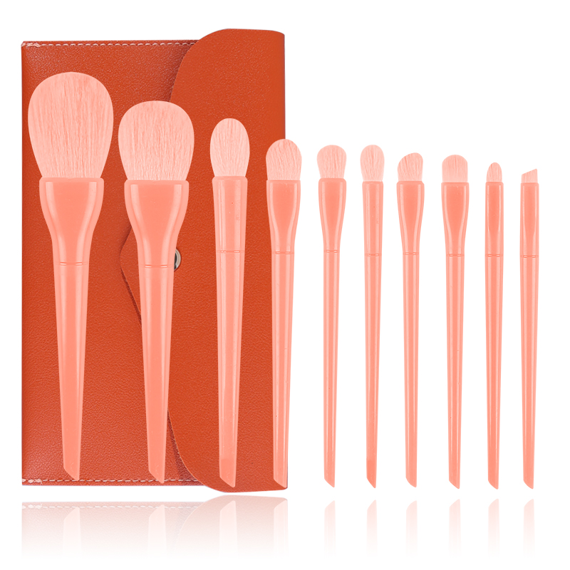 Professional 10PCS Make up Brush Set for Eye Shadow Lip Face with Logo Private Label Powder Foundation