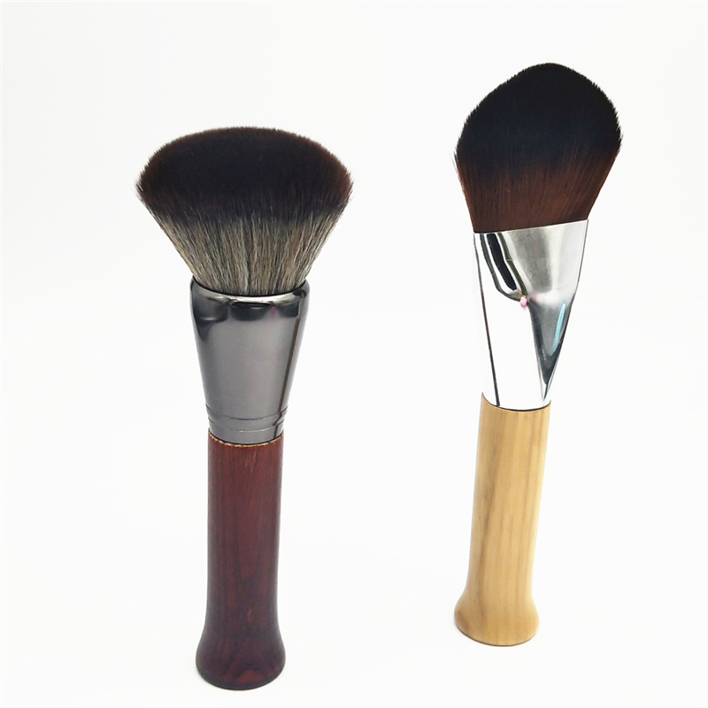 Professional OEM Brand Wooden Handle Powder Cosmetic Brush