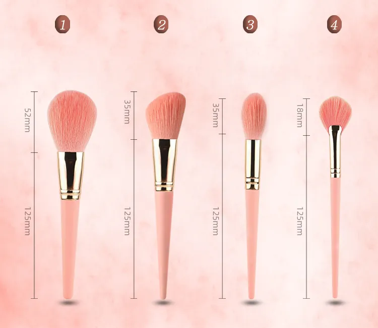 Pink Brush Detail 5