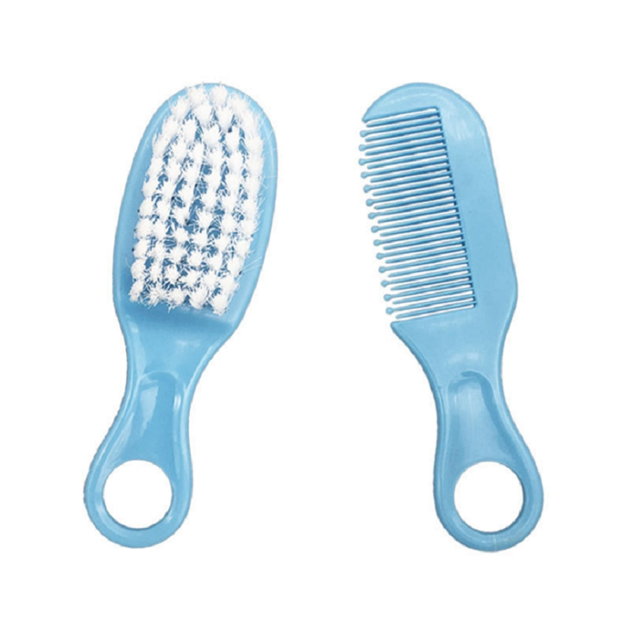 Hair Brush and Comb Set For Newborns Toddlers Natural Soft
