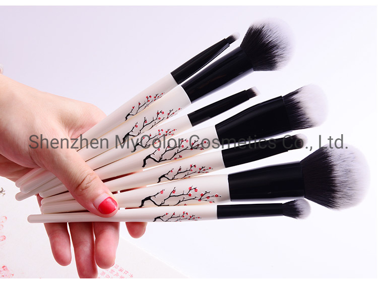 Cruelty-Free Synthetic Makeup Brushes Premium Eyebrow Shadow Powder Make up Brush Set