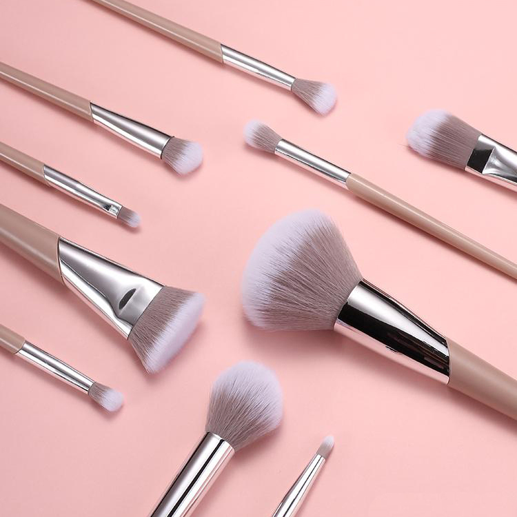 OEM Custom Logo Cosmetic Brush Natural Hair Private Label Professional Makeup Brush Set