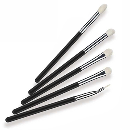 Black Make up Brushes Set 13PC Vegan Synthetic Hair Beauty Tools Foundation Brush Set
