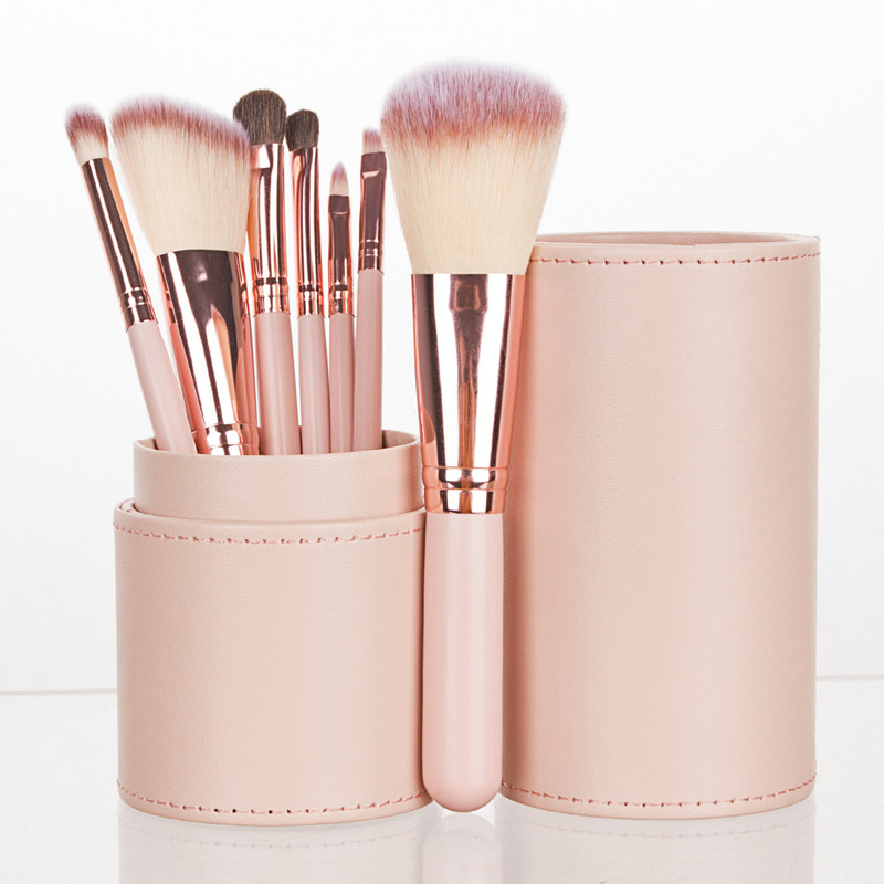 Cosmetic Make up Brushes Fashion 2022 Travel Brush Kit Private Logo Makeup Brush Set with Box Private label