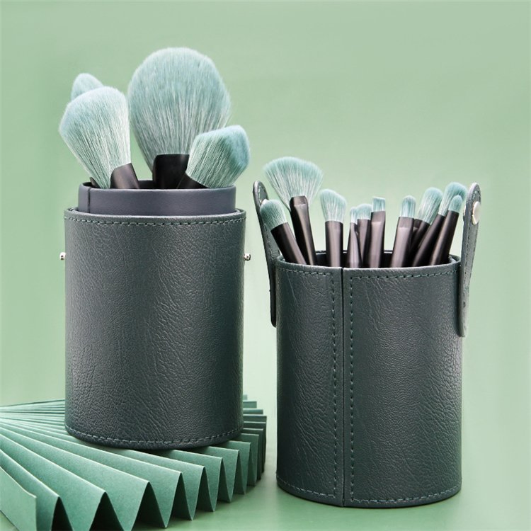 14PCS Cosmetics Brushes Premium Synthetic Hair Dark Gold Make up Brush Set Foundation Concealer Eye Face Maquillajes ODM OEM Factory Makeup Brushes Set
