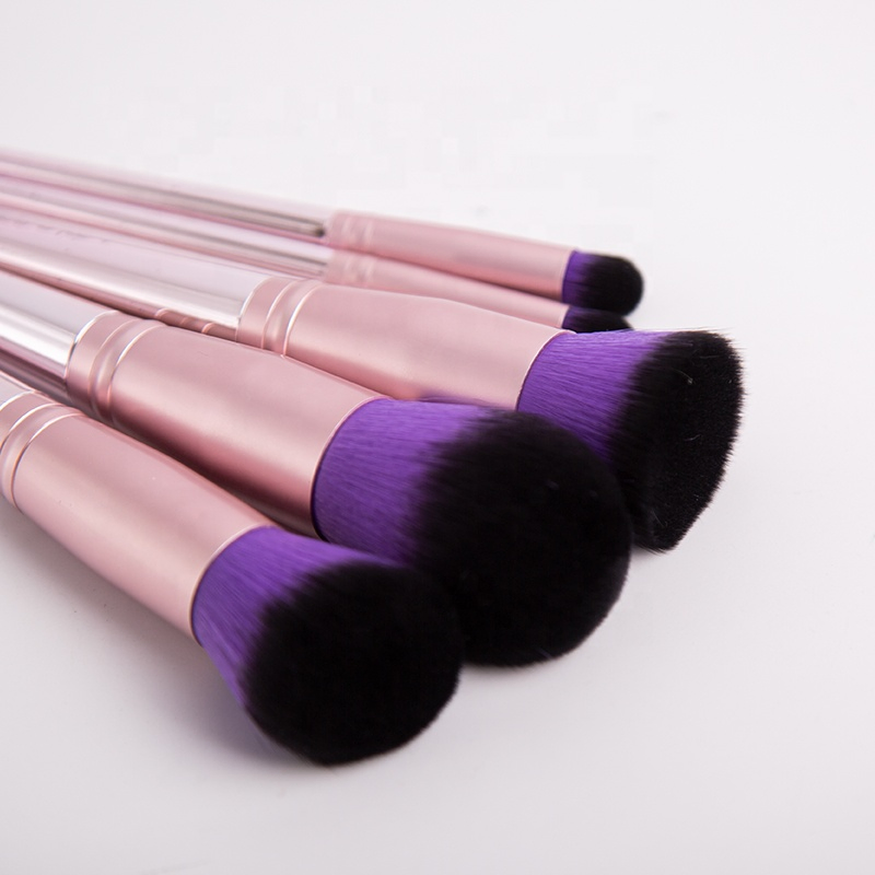 Face Brushes Makeup Custom Cosmetics Make up Brushes Vegan High Quality Private Logo 6PCS Makeup Brush Set