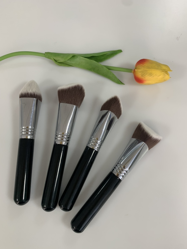 4PCS Set Foundation Brush Contour Brush Blush Brush Cosmetics Tools