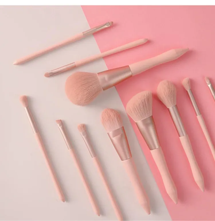 11 PCS Mini Cute Wholesale Make up Tools Professional Powder Brush Makeup Brush Set with Bag