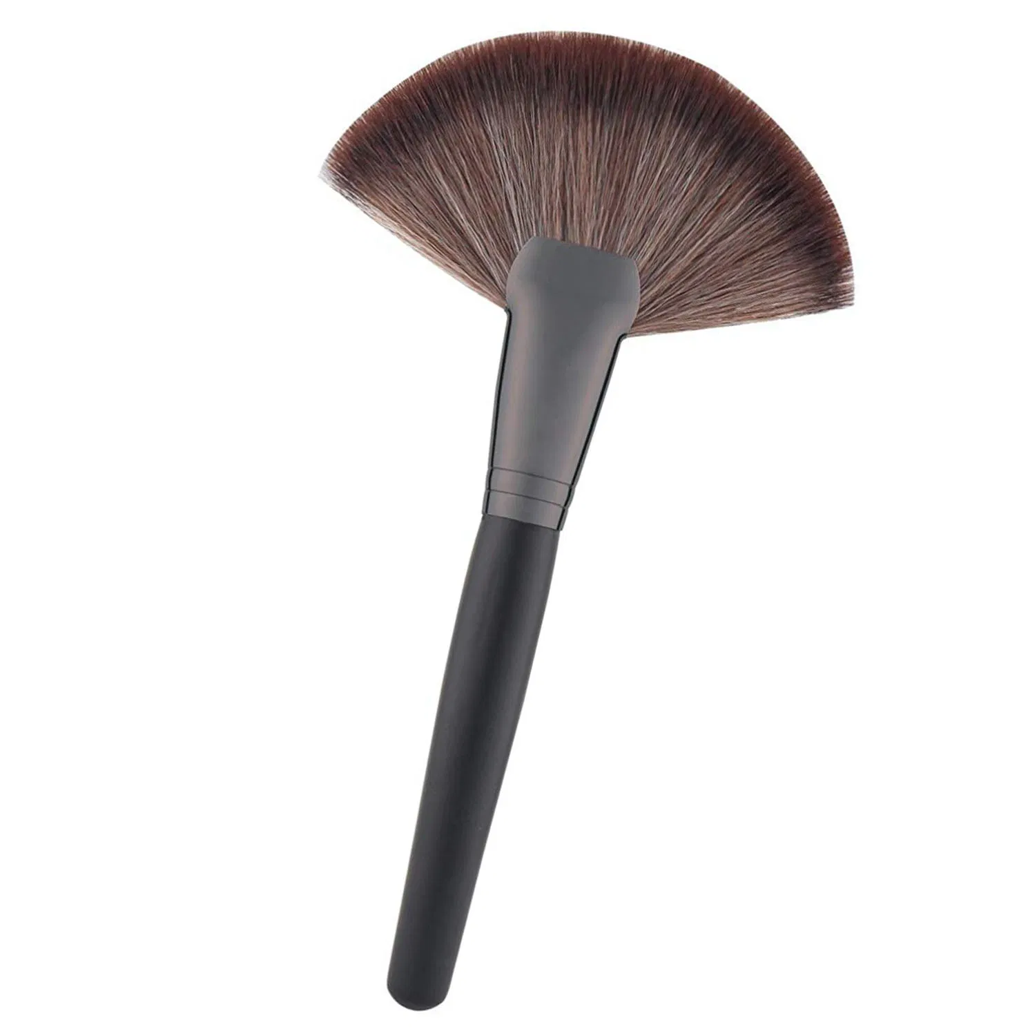 Beautichen Premium Synthetic Powder Foundation Highlight Concealer Eyeshadow Blending Eyebrow Liner Spoolie Brush Set Black 14PCS Makeup Brushes Set
