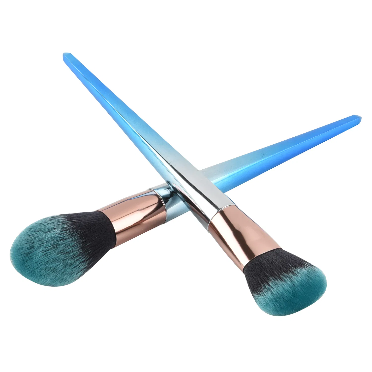 Beautichen 7PCS Soft Vegan Synthetic Hair Powder Foundation Eye Blending Lip Makeup Brushes Kit Private Labe Makeup Brush Set