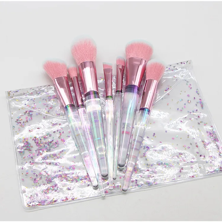 Crystal Makeup Brush Set