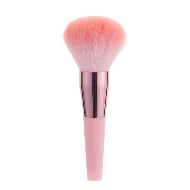 Beautichen 9PCS Pink Makeup Brush Set – Soft Synthetic Bristles for Foundation, Powder, Eyeshadow, Eyeliner, and Detailing – Rose Gold Metal Ferrule