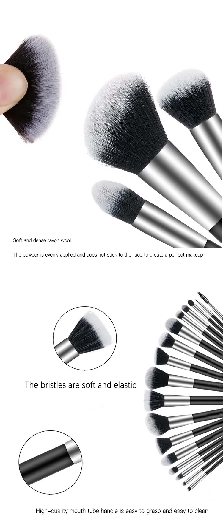 Makeup Brush Set View 5