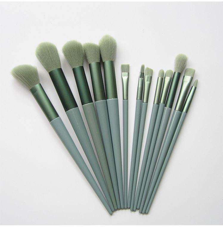 13PCS Concealer Lip Liner Brow Blush Face Multiuse Professional Makeup Brush Set