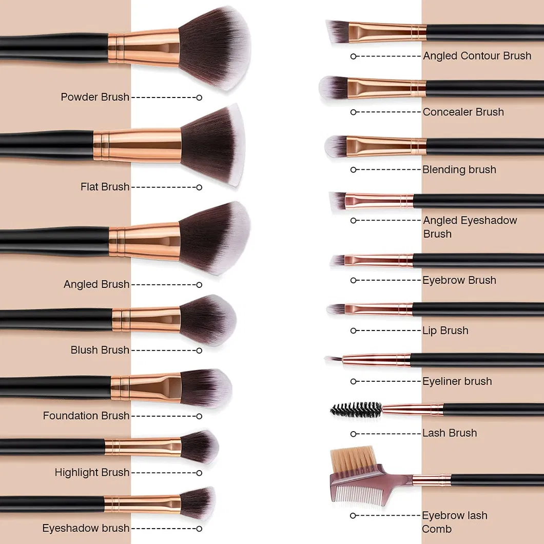 Makeup Brush Set View 3