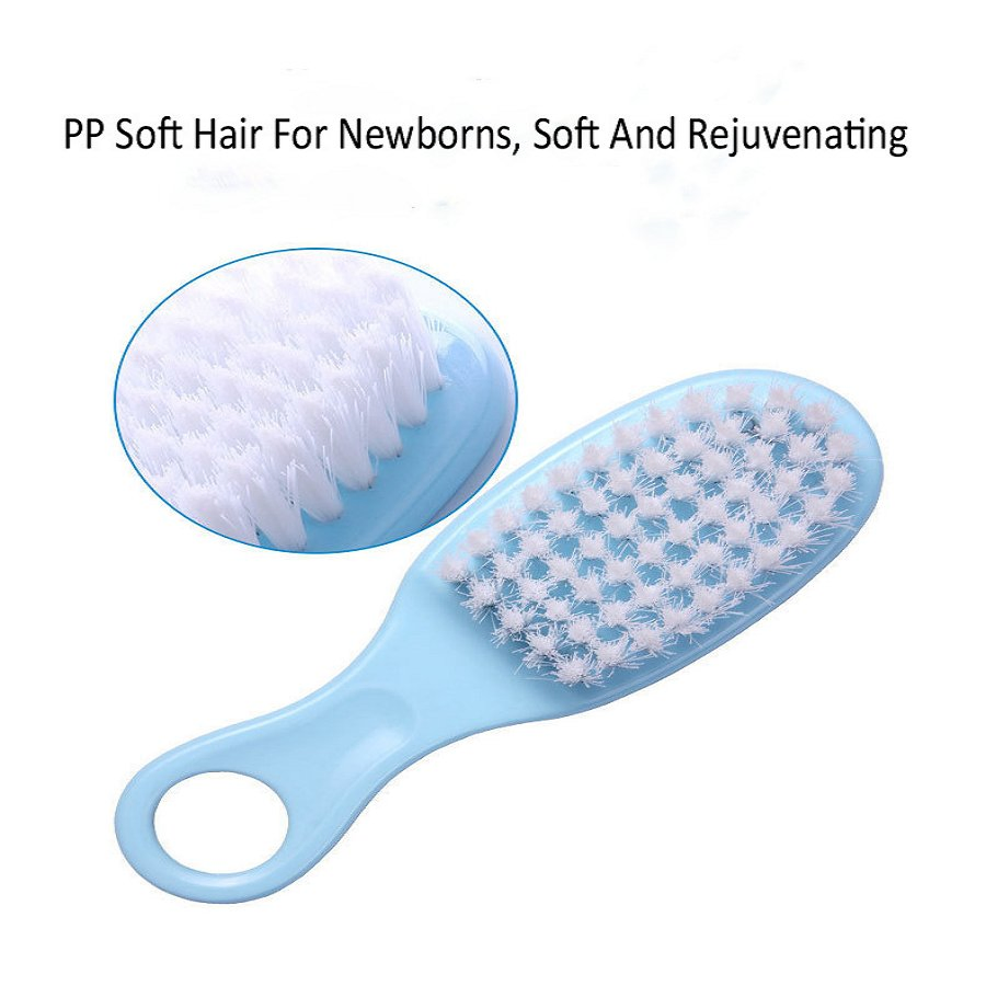 Hair Brush and Comb Set For Newborns Toddlers Natural Soft