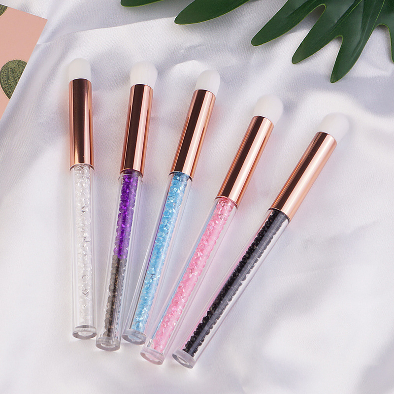 High Quality Diamond Nose Contour Brush, Eyelash Cleaning Brush