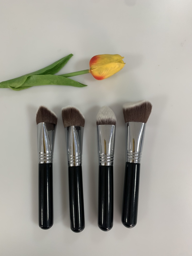 4PCS Set Foundation Brush Contour Brush Blush Brush Cosmetics Tools