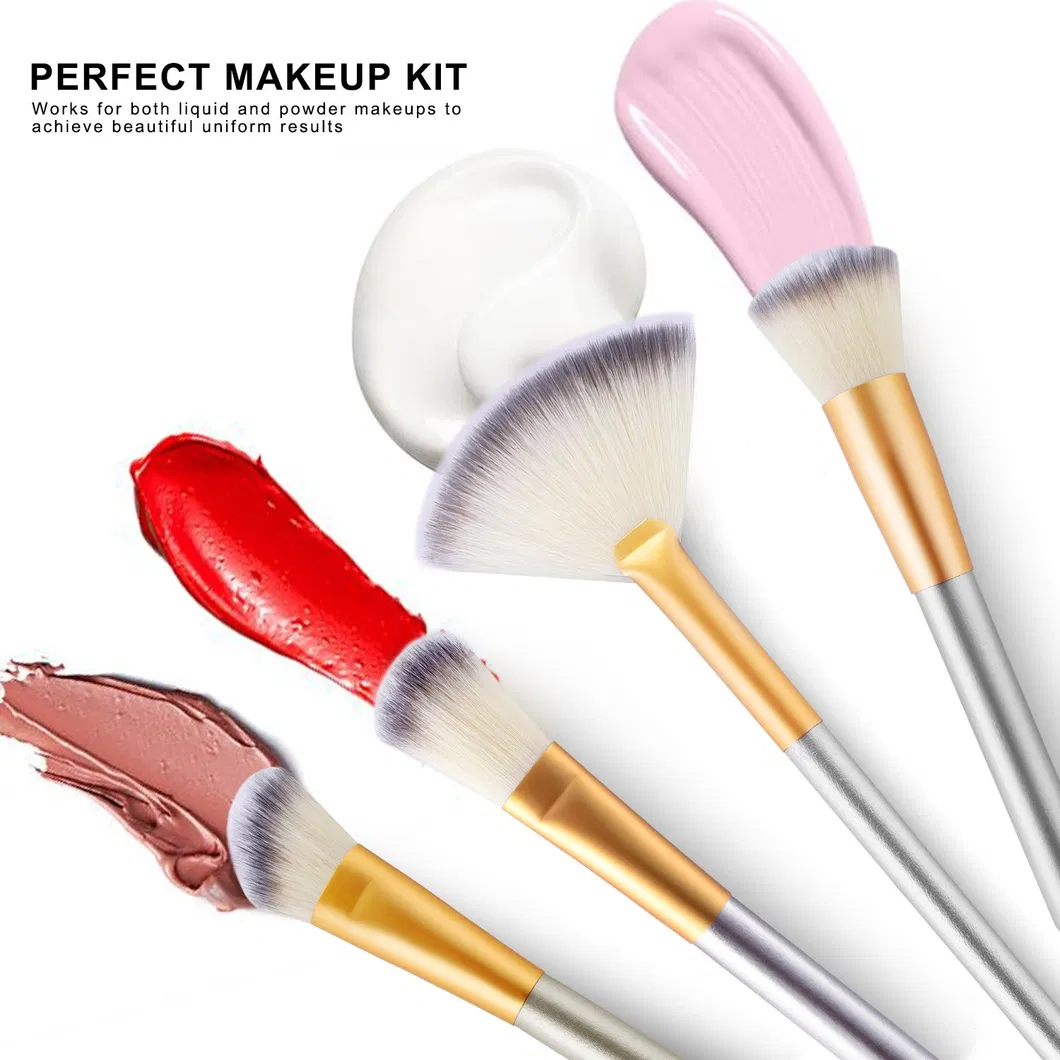 Professional Cosmetic Makeup Brush Set Detail 4