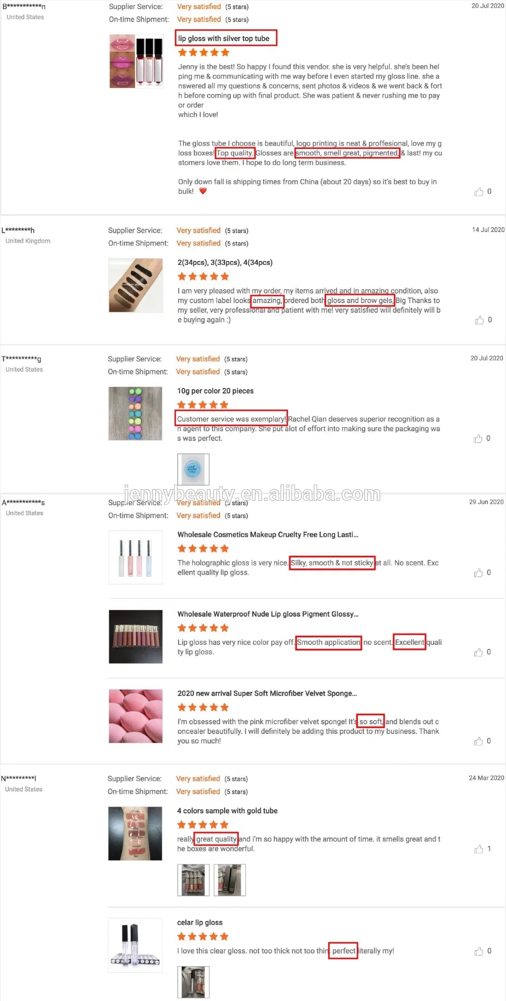 Customer Review Data