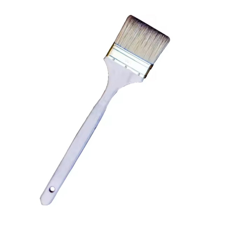 Natural Boar Hair Soft Boiled Bristle Wooden Handle Paint Brushes for Wall Painting