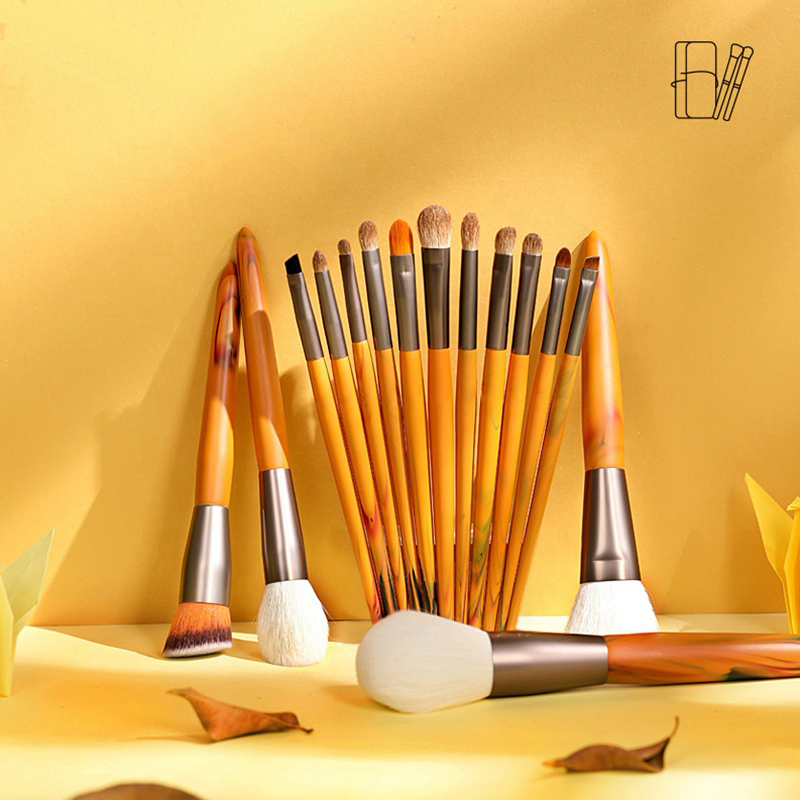 High Quality Cosmetic Blending Brushes Kit 15PCS Foundation Powder Blush Eye Shadow Concealer Lip Eye Brush ODM OEM Factory Makeup Brushes Set