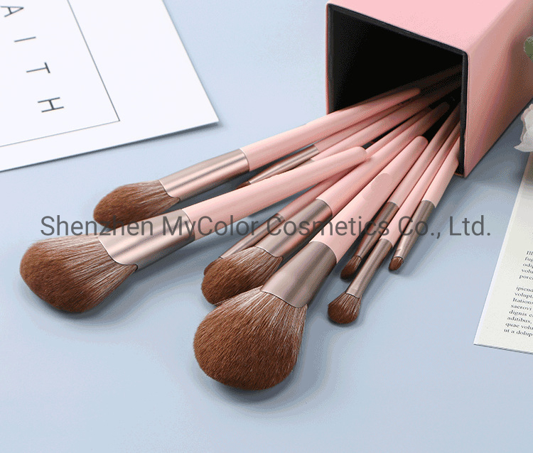 Professional Soft Synthetic Hair Makeup Brush Set 11PCS Fab Powder Concealer Lip Brush Set