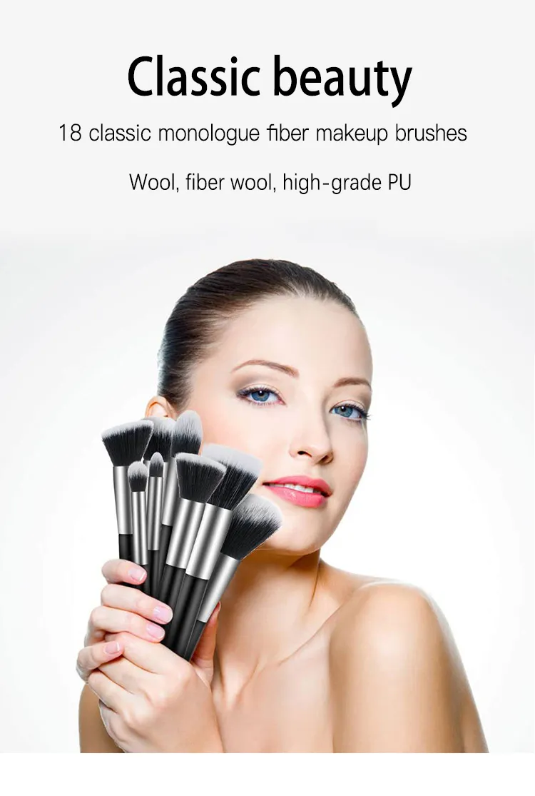 Makeup Brush Set View 1