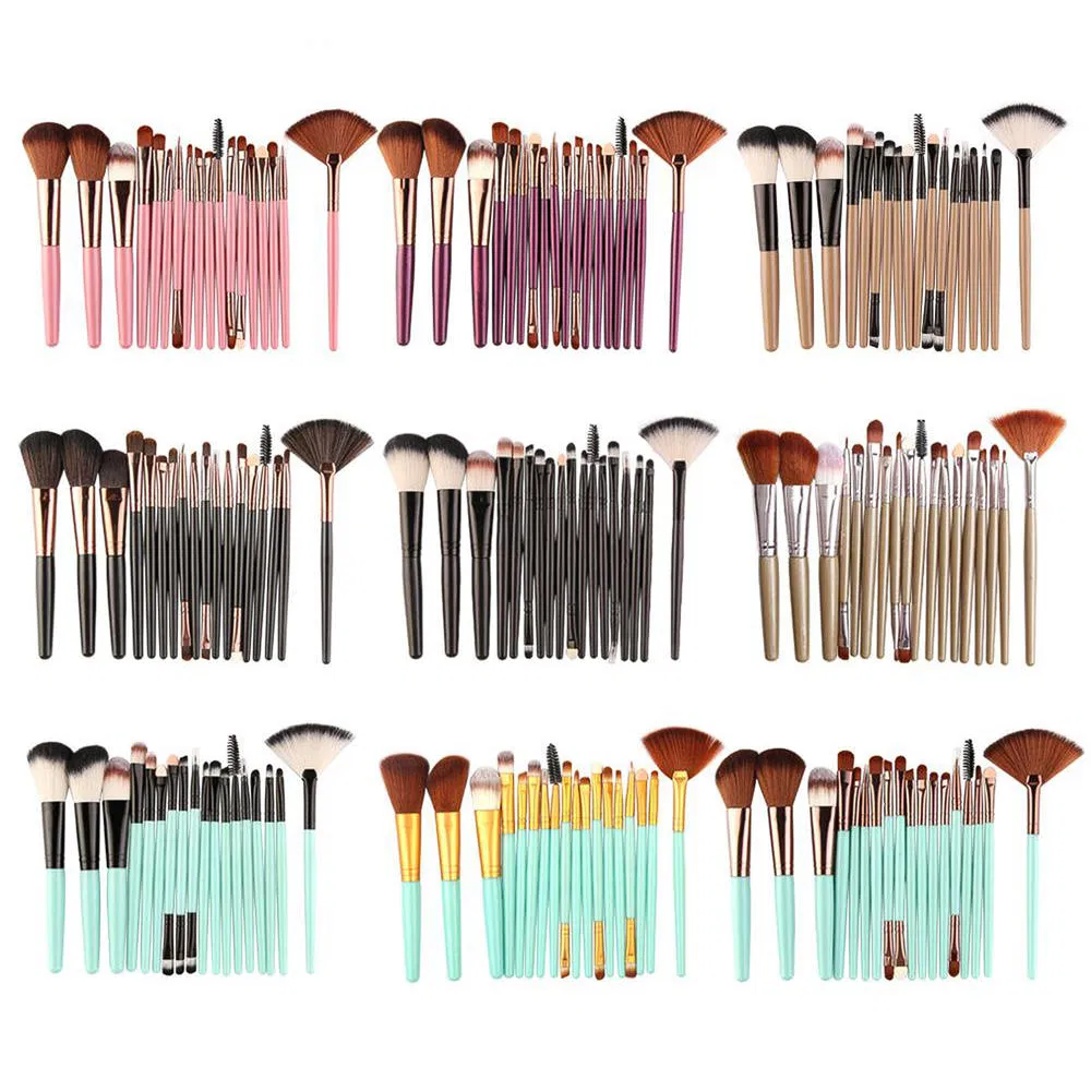 18PCS Makeup Brushes Set Details