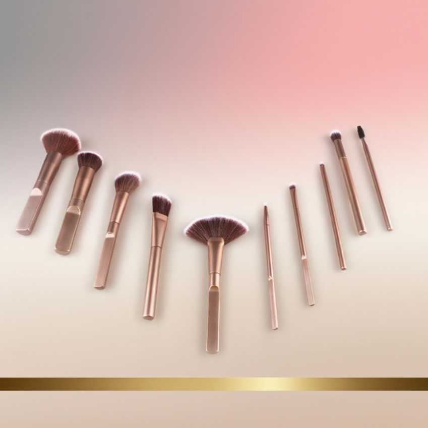 Cleaner Face Powder Makeup Brush Set with Professional