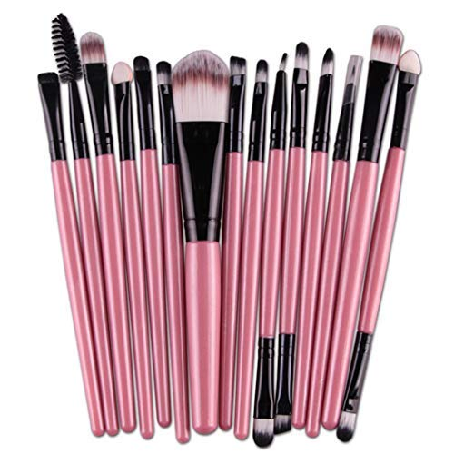 Beautichen Color Custom Logo Professional Private Label Vegan Beauty Makeup Brushes Super Soft Vegan Cosmetics Foundation 15PCS Makeup Brush Set