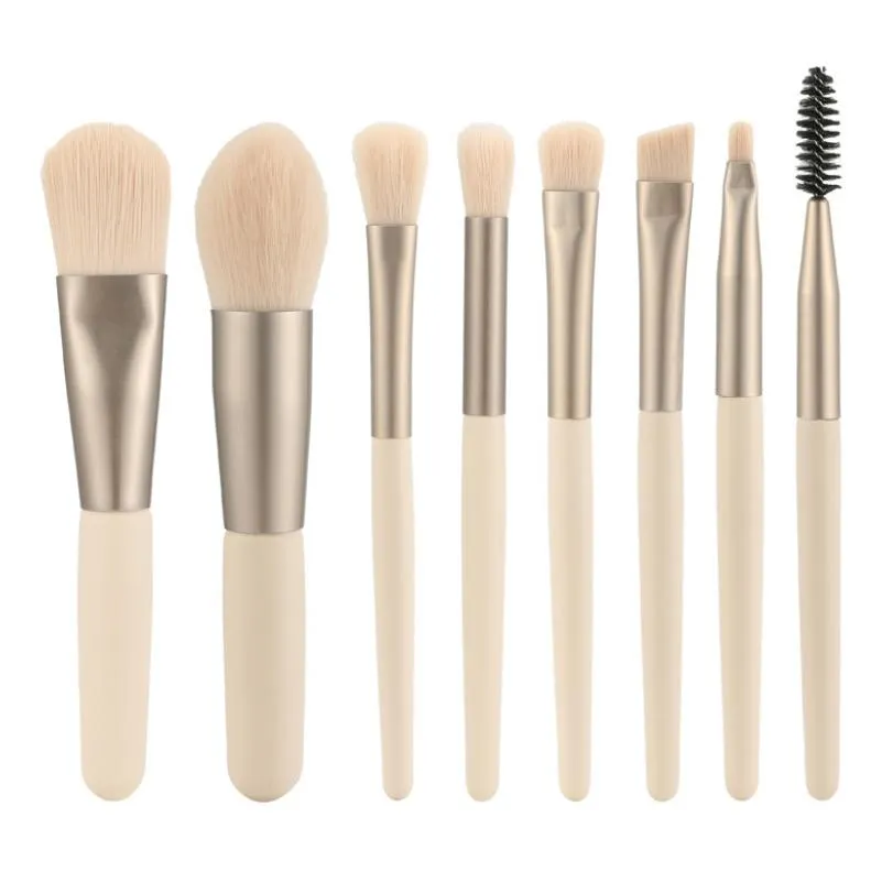 8 PCS Mini Makeup Brush Set View 3