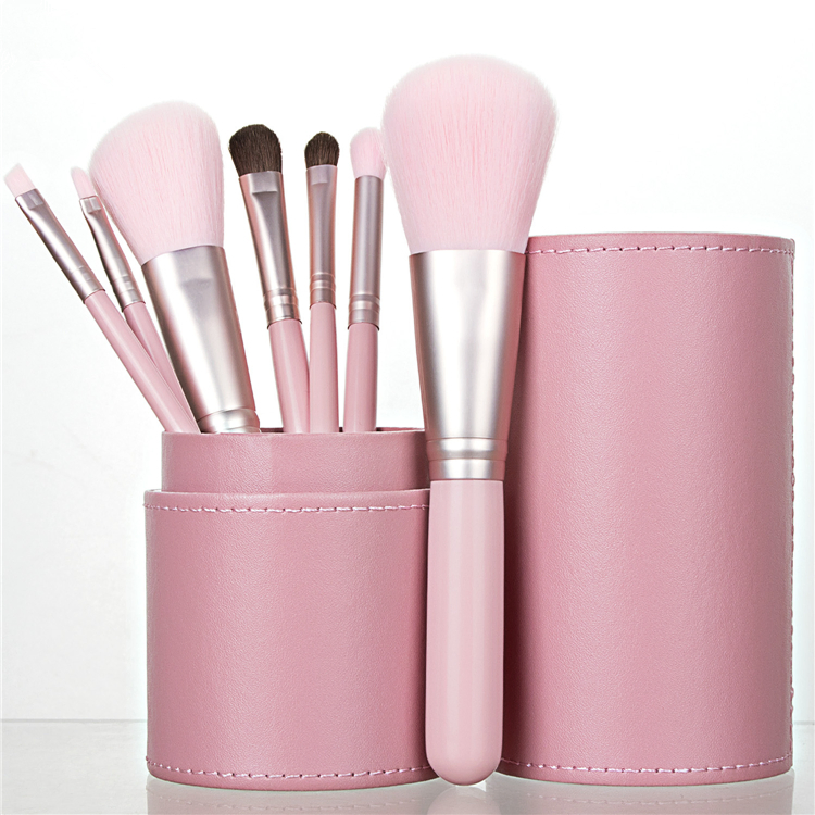 Cosmetic Make up Brushes Fashion 2022 Travel Brush Kit Private Logo Makeup Brush Set with Box Private label