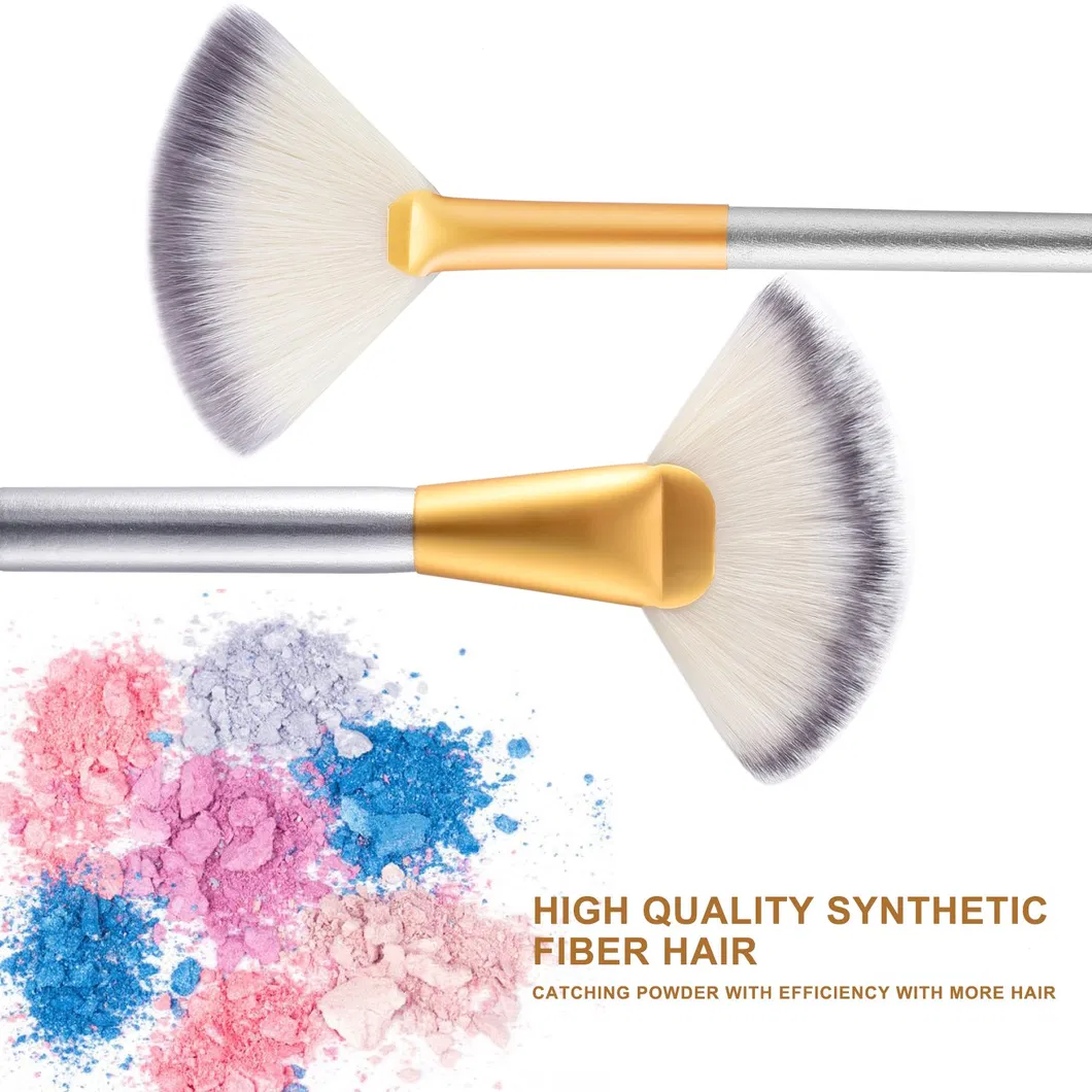 Professional Cosmetic Makeup Brush Set Detail 3